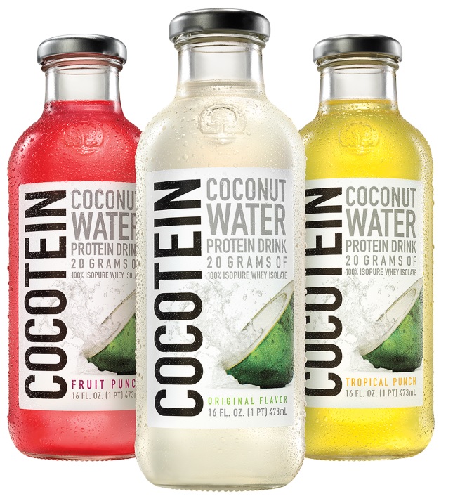 Coconut water infused Isopure Cocotein getting two slightly more